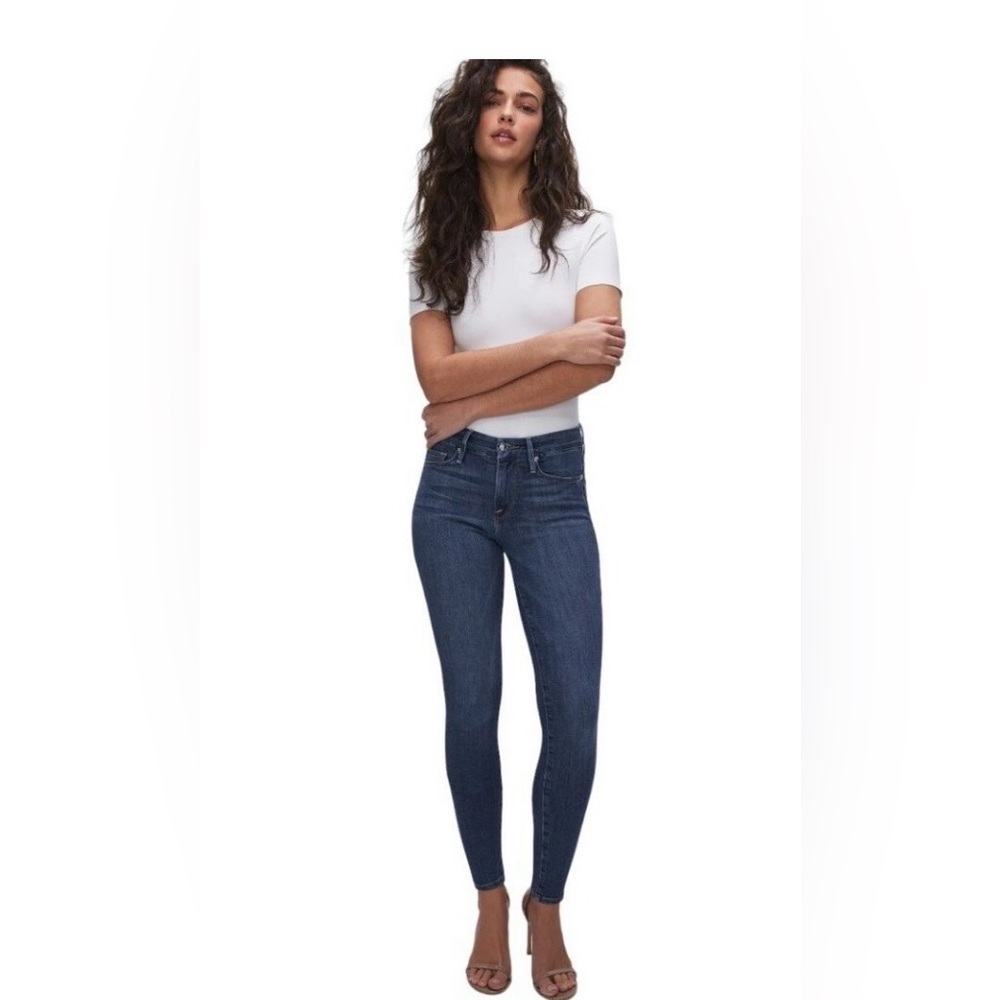 Good American Dark Blue Skinny Jeans